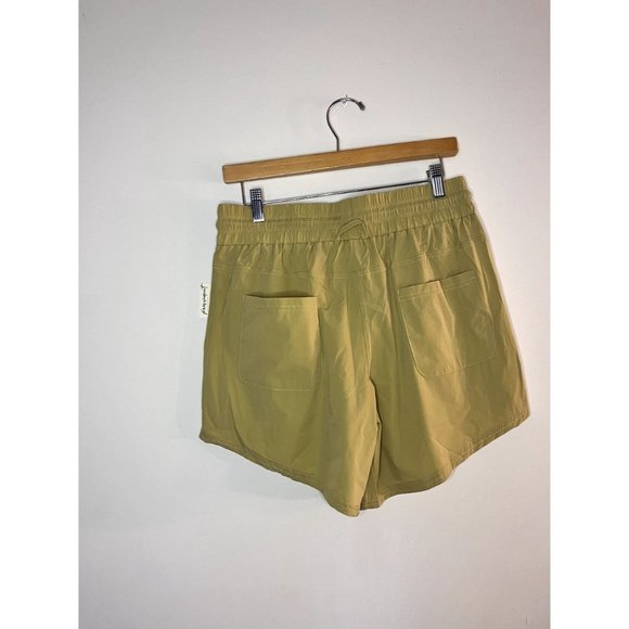Free People Levitate Drawstring Waist Shorts Honey Wheat - Picture 6 of 8